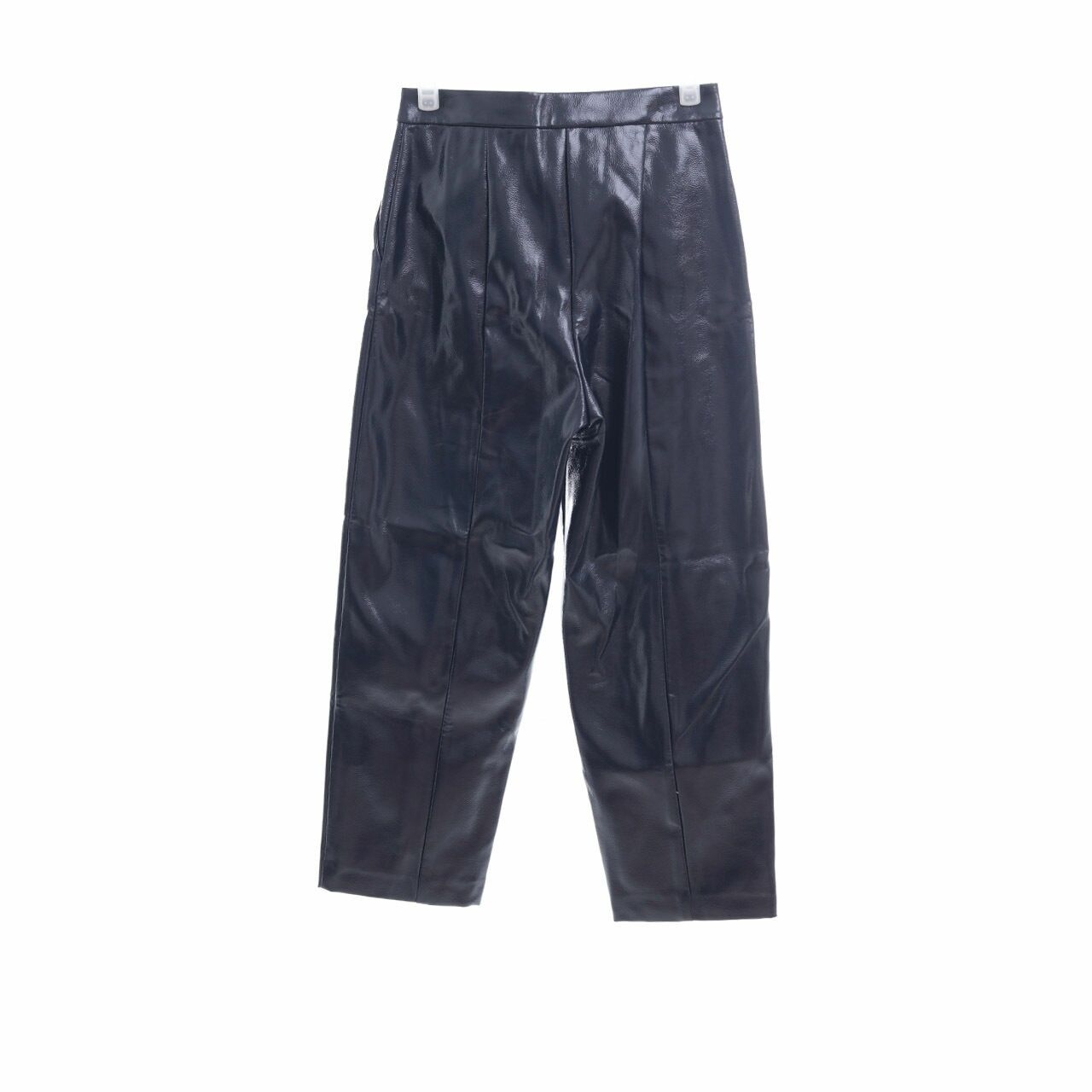 Weekday Navy Patent Leather Long Pants
