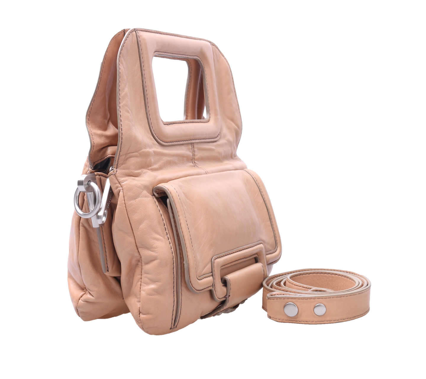 Mimco light brown satchel