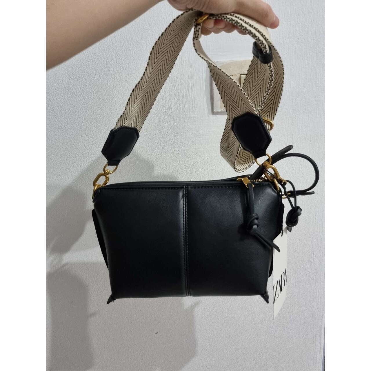 Zara Black Crossbody Bag