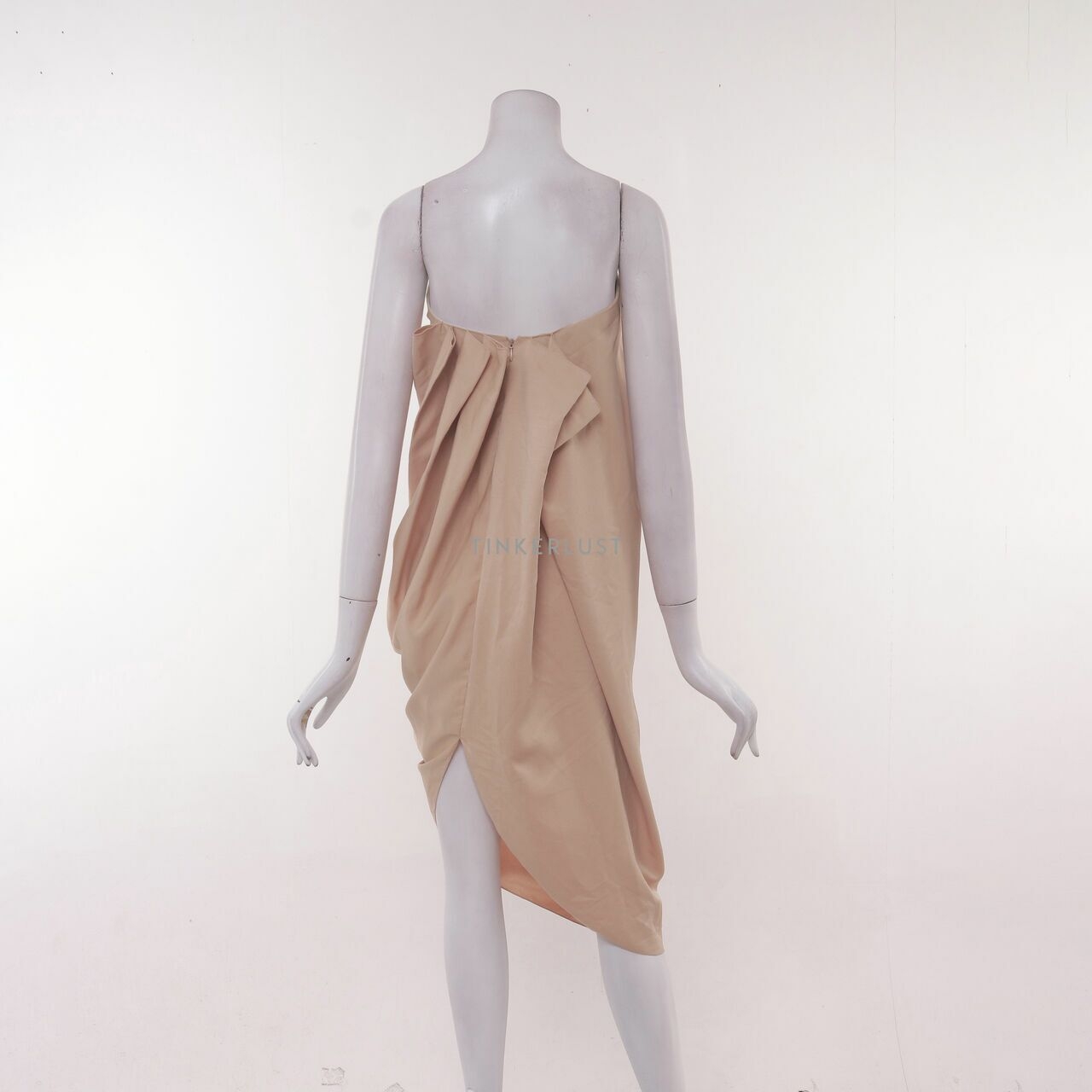 Fbudi Khaki Mini Dress