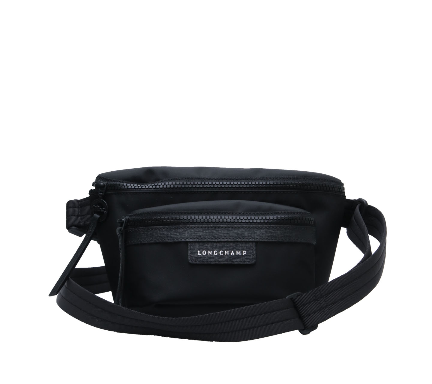 Longchamp Black Le Pliage Néo Belt Sling Bag