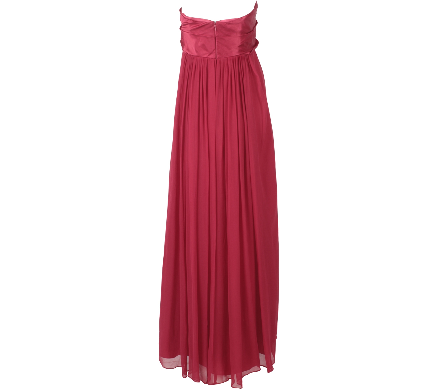 Marchesa Notte Red Tube Long Dress