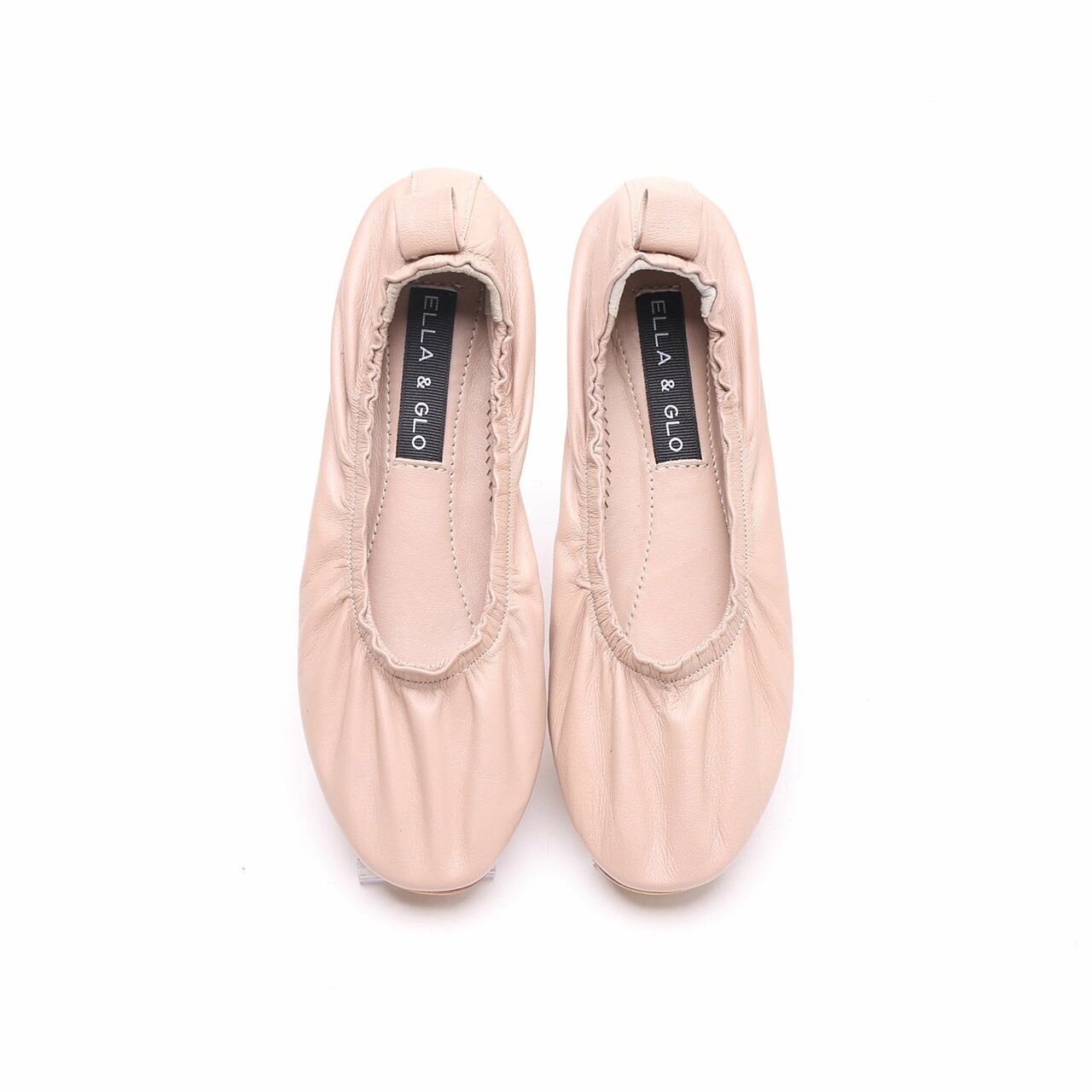 Ella & Glo Beige Ballet Flats Shoes