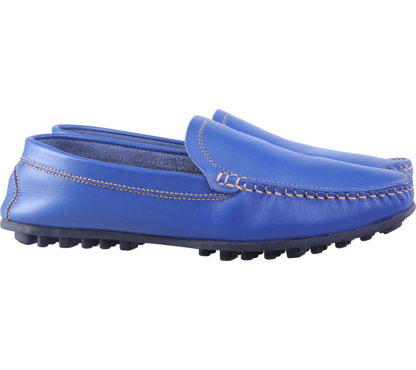 Andre Valentino Blue Slip On Sneakers