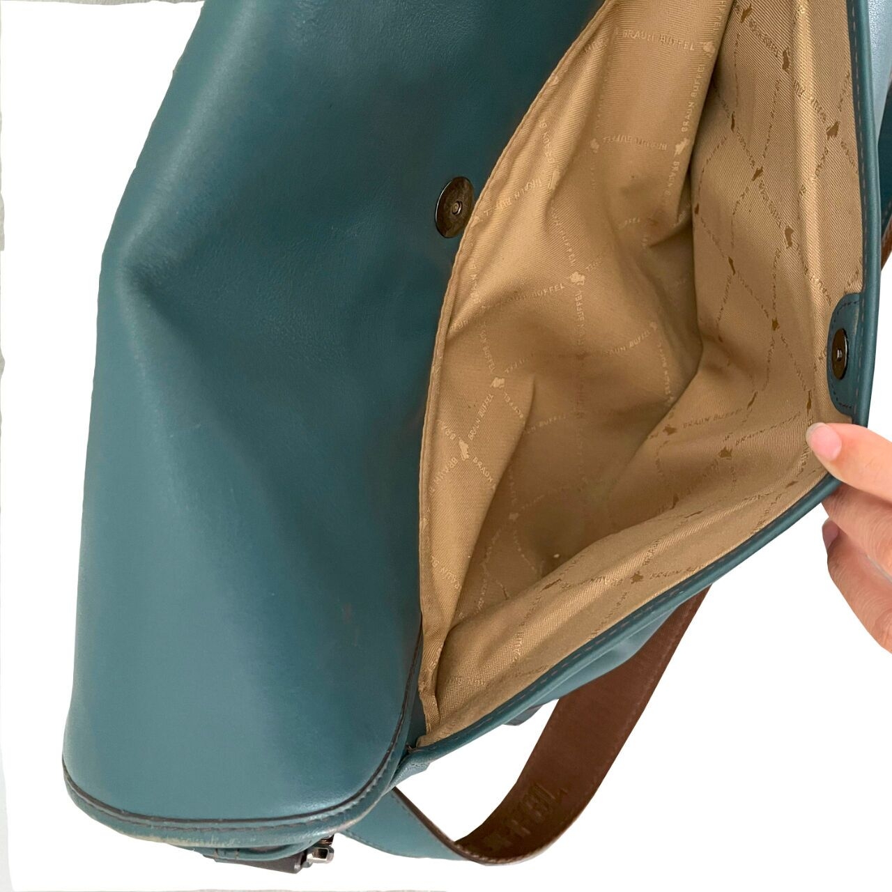 Braun Buffel Blue Sling Bag