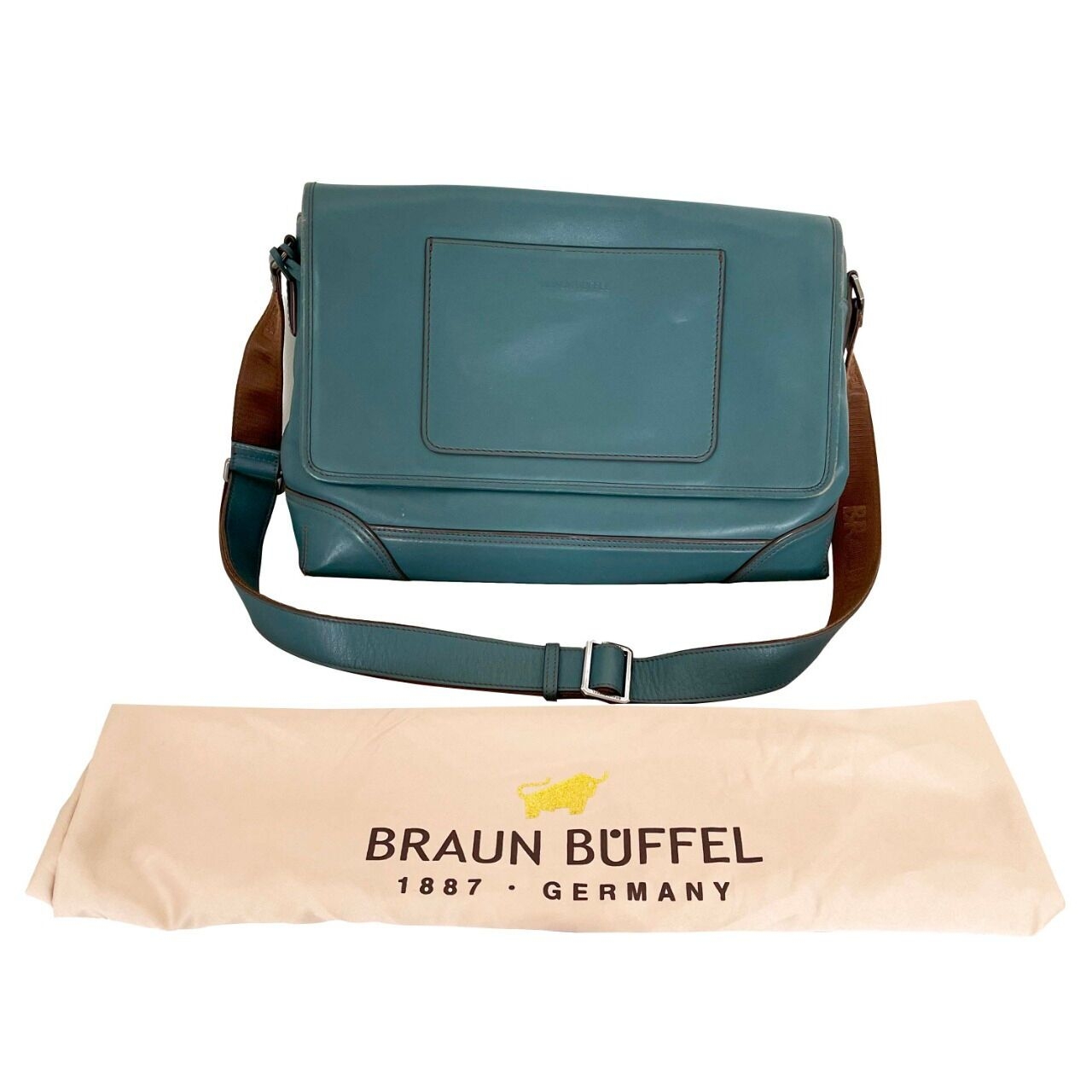 Braun Buffel Blue Sling Bag
