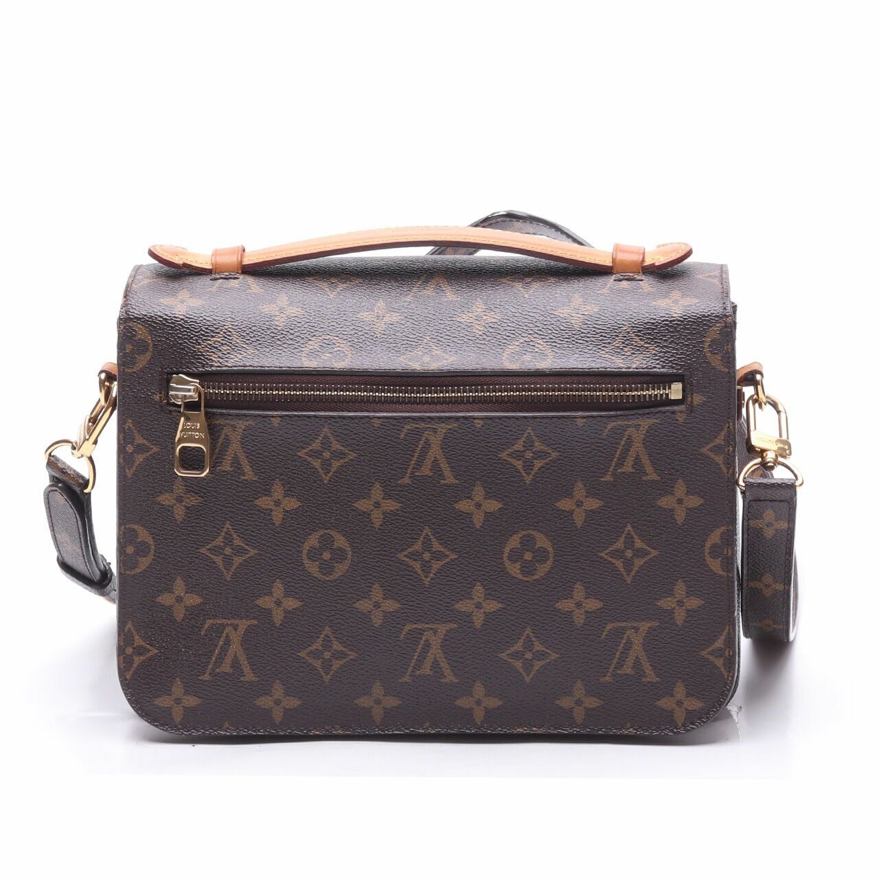 Louis Vuitton Pochette Metis Monogram Brown Satchel Bag