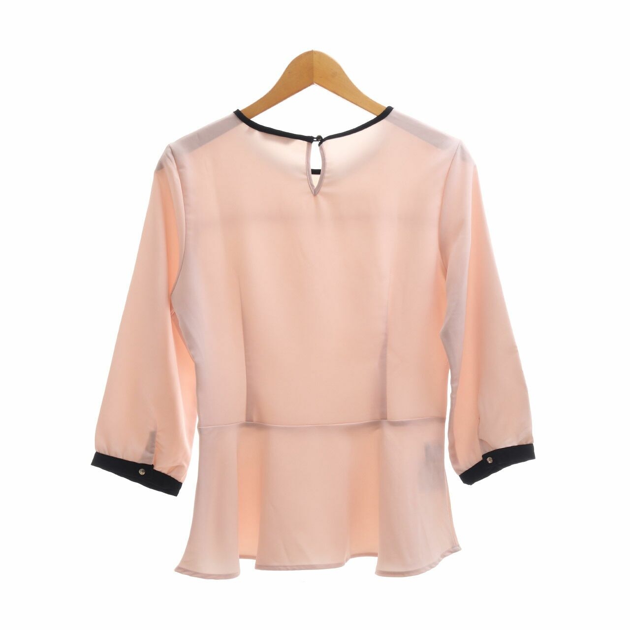 Accent Nude Blouse