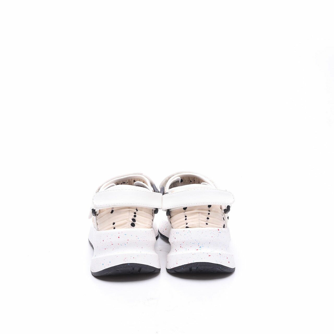 Chiel Cream Polka Dots Sandals