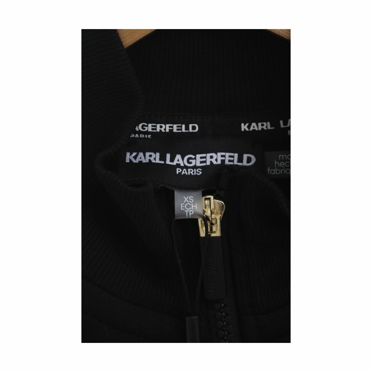 Karl Lagerfeld Side Logo Black Jacket