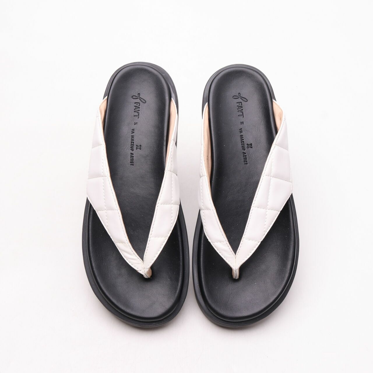 Fayth White Sandals