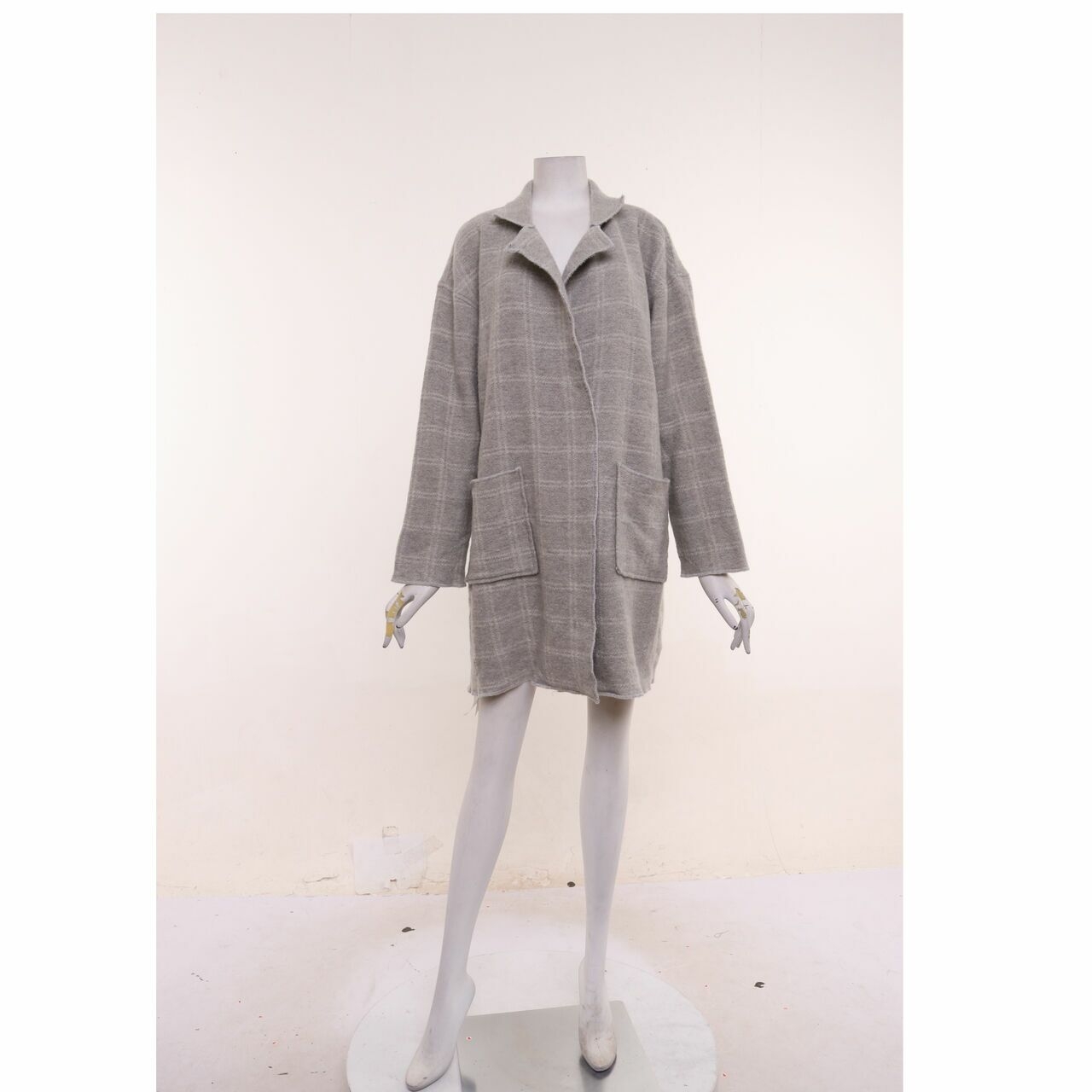 Eileen Fisher Grey Coat