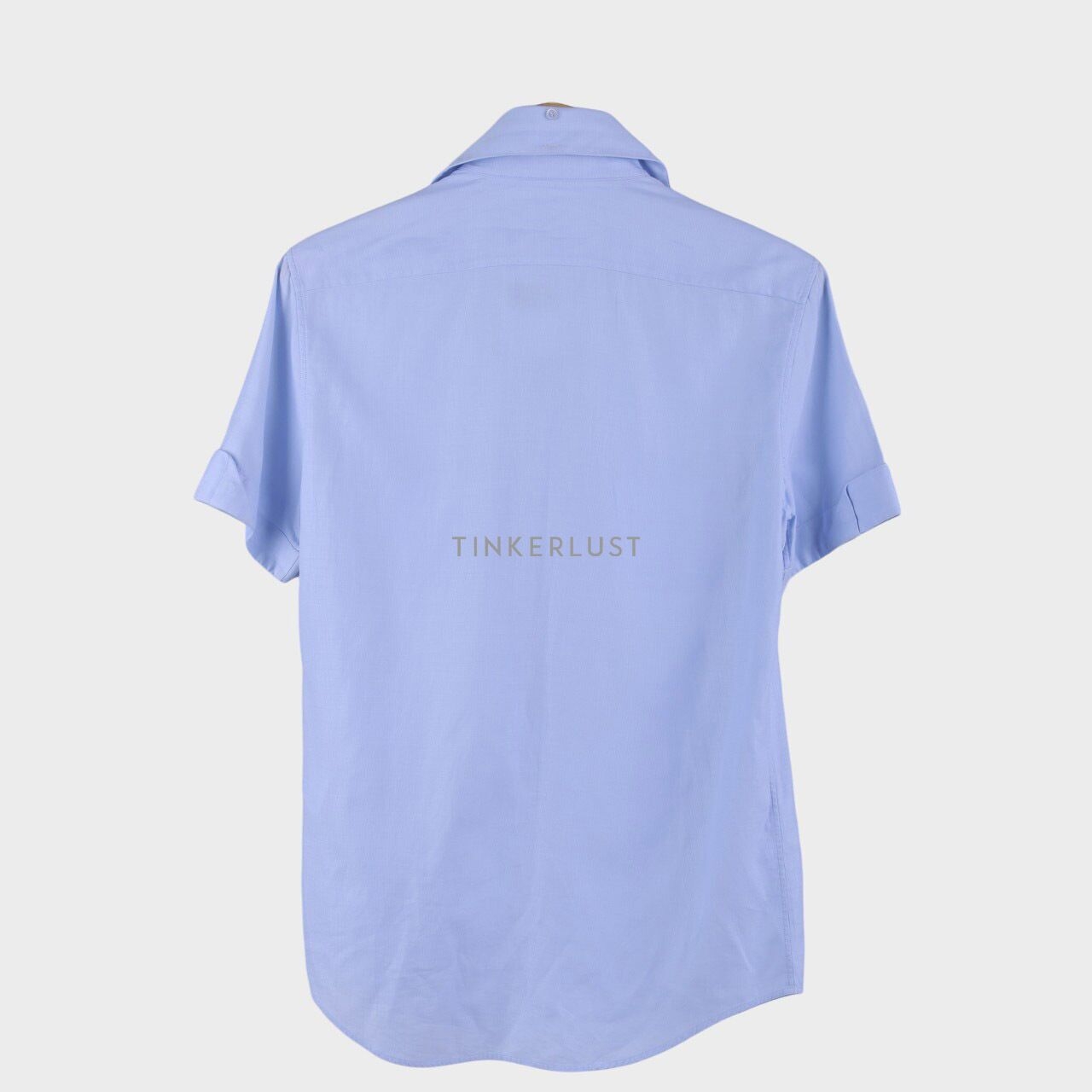Balenciaga Blue Short Sleeve Shirt