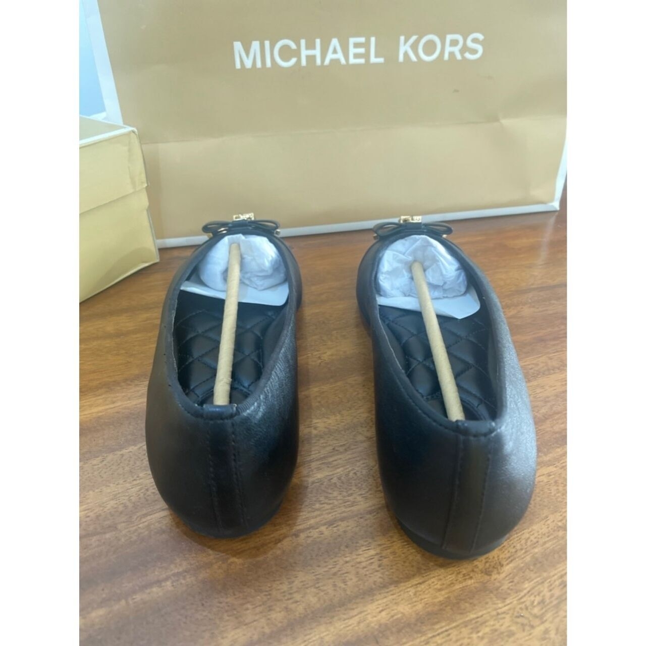 Michael Kors Alice Ballet Black Flats