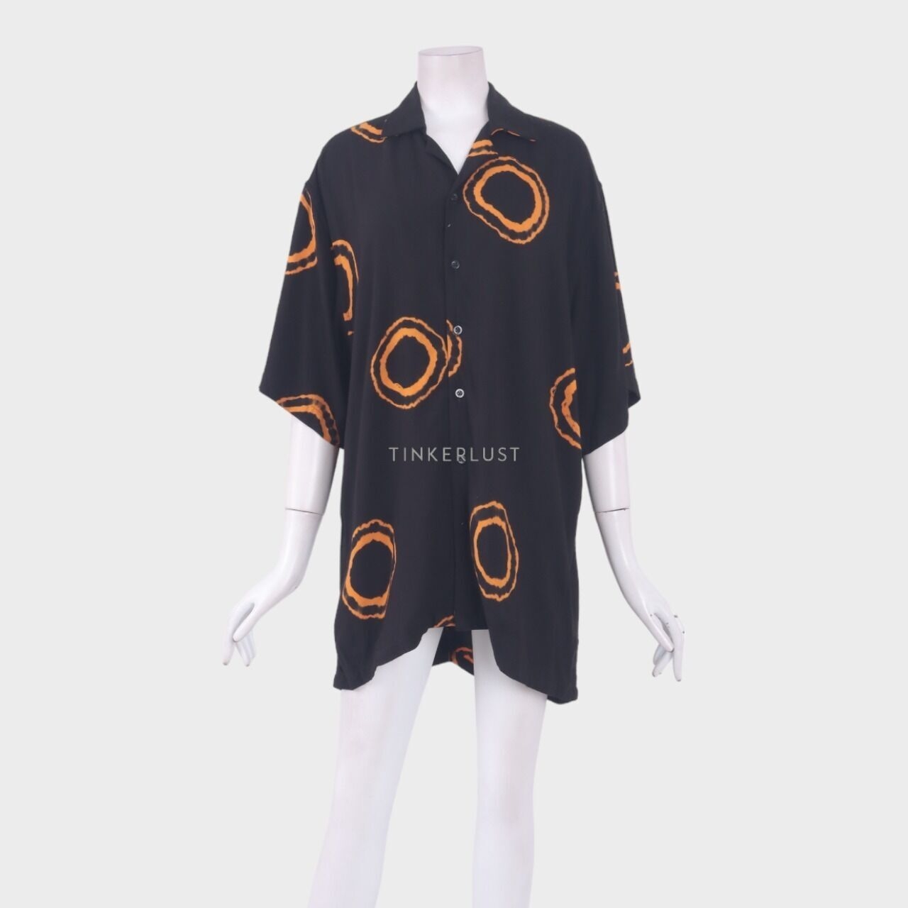 Private Collection Black & Orange Shirt