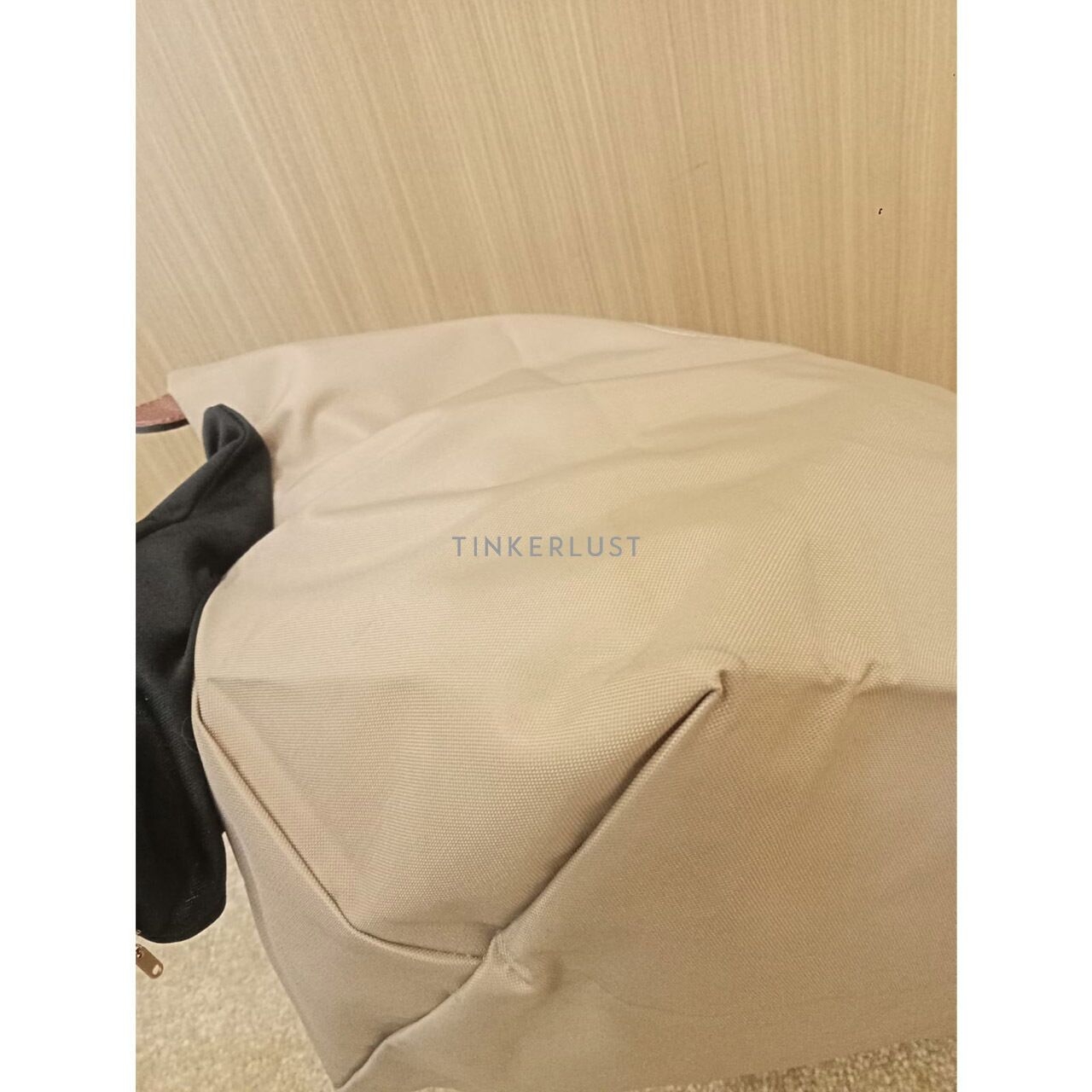 Longchamp Le Pliage Large Khaki Tote Bag