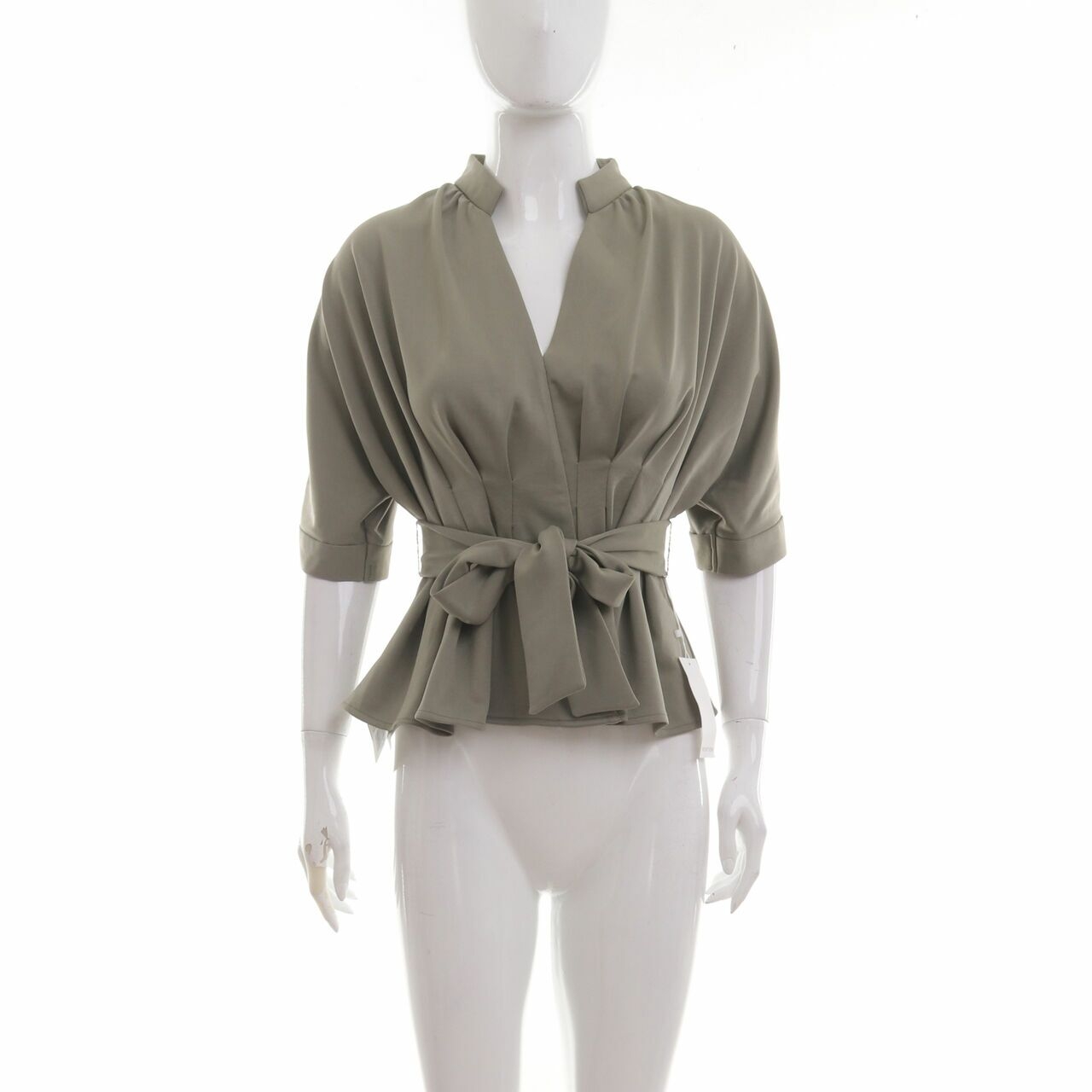Front Row Sage Green Blouse