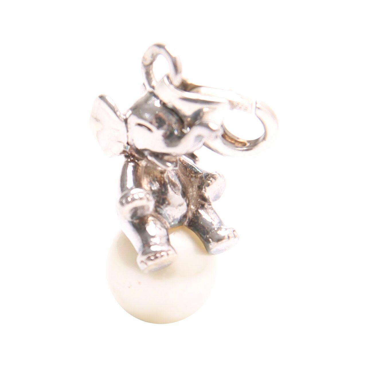 Thomas Sabo Silver Elephant Charm Pearl Jewelry