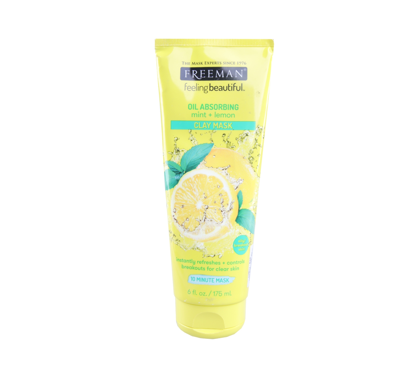 Freeman Oil Absorbing Mint + Lemon Clay Mask Skin Care