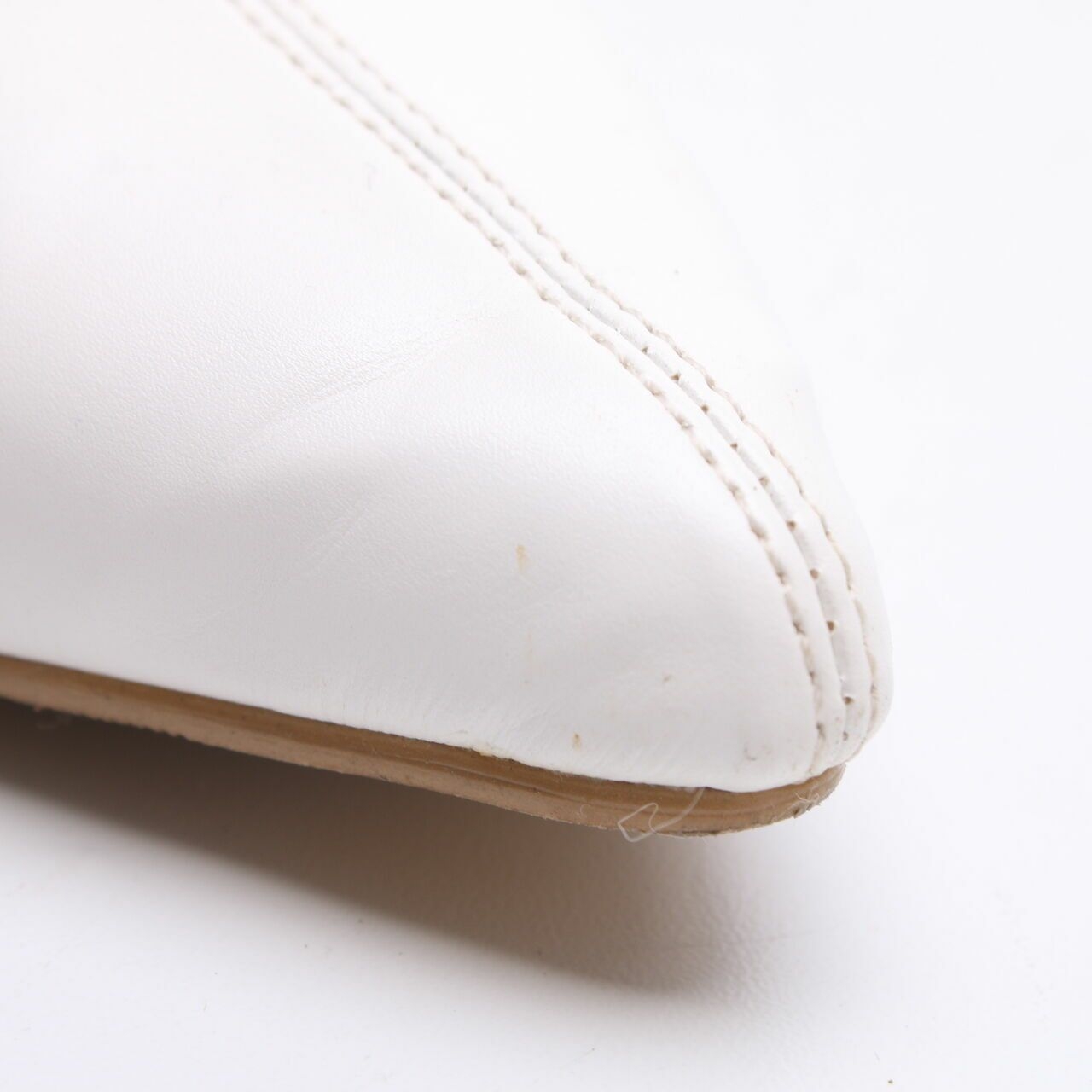 PIX White Slingback Sandals