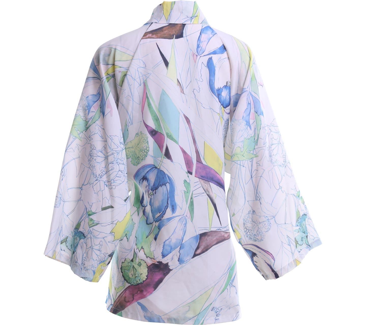 Haidee Orlin Multi Color Tied Outerwear