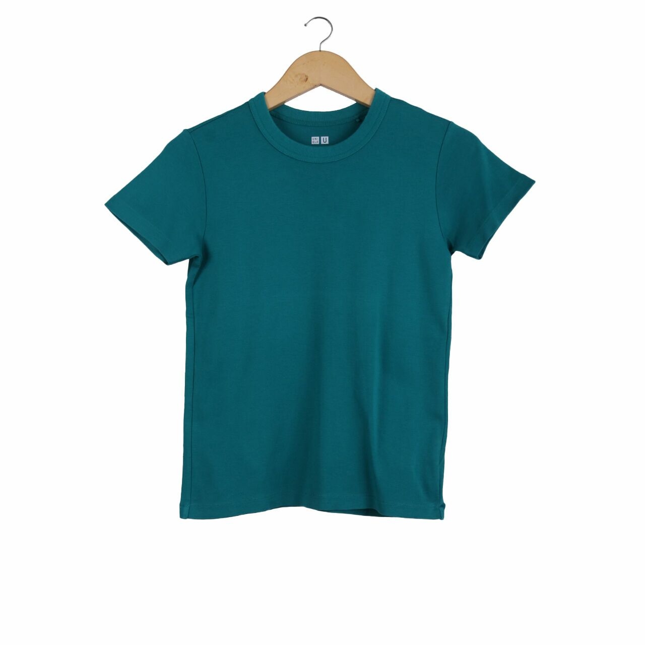 UNIQLO Teal Green Tshirt
