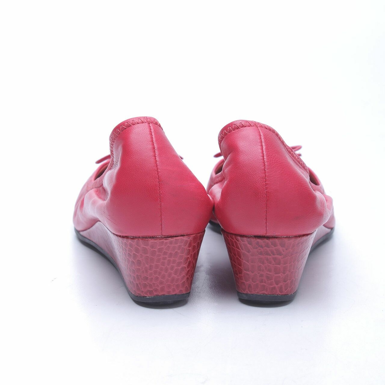 Cole Haan Red Wedges