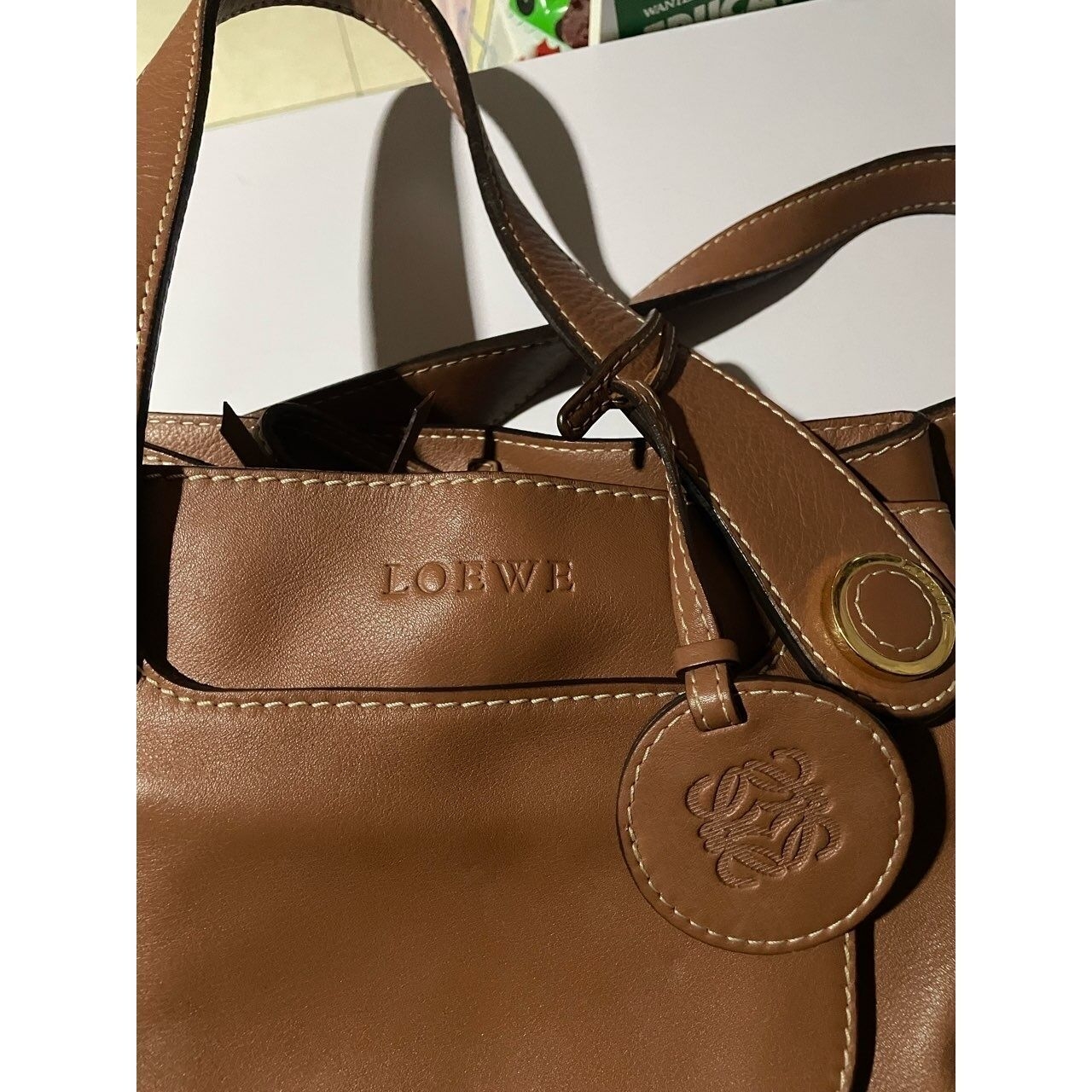 Loewe Brown Shoulder Bag