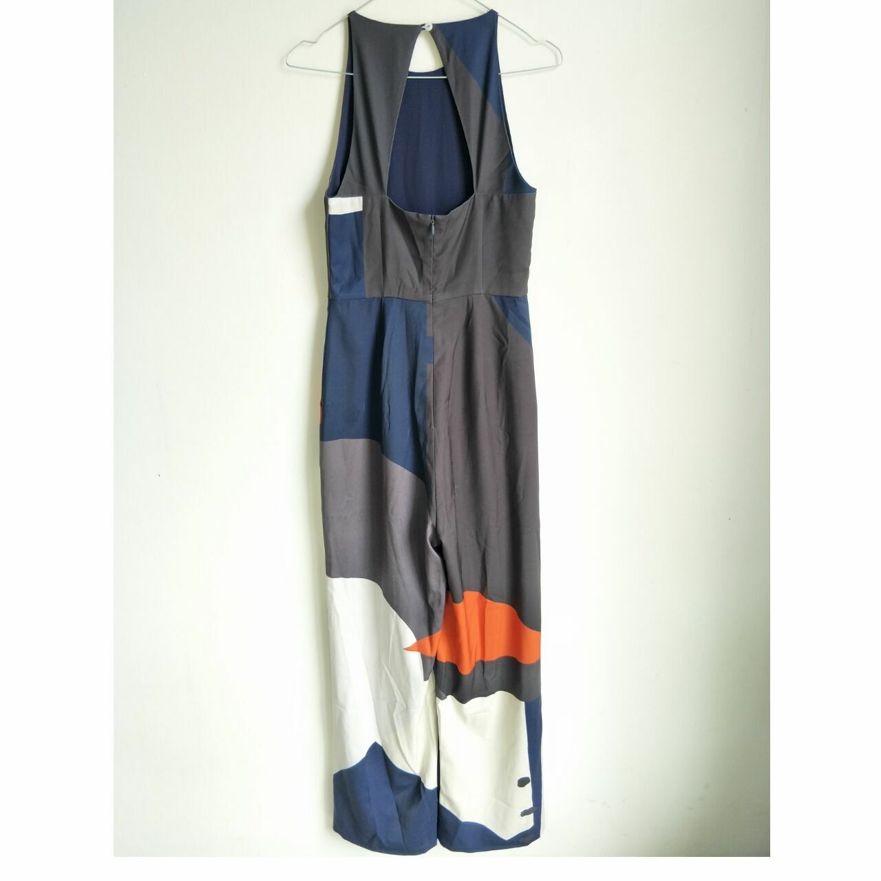 Roadmap Open-back Our Second Nature Jumpsuit In Navy