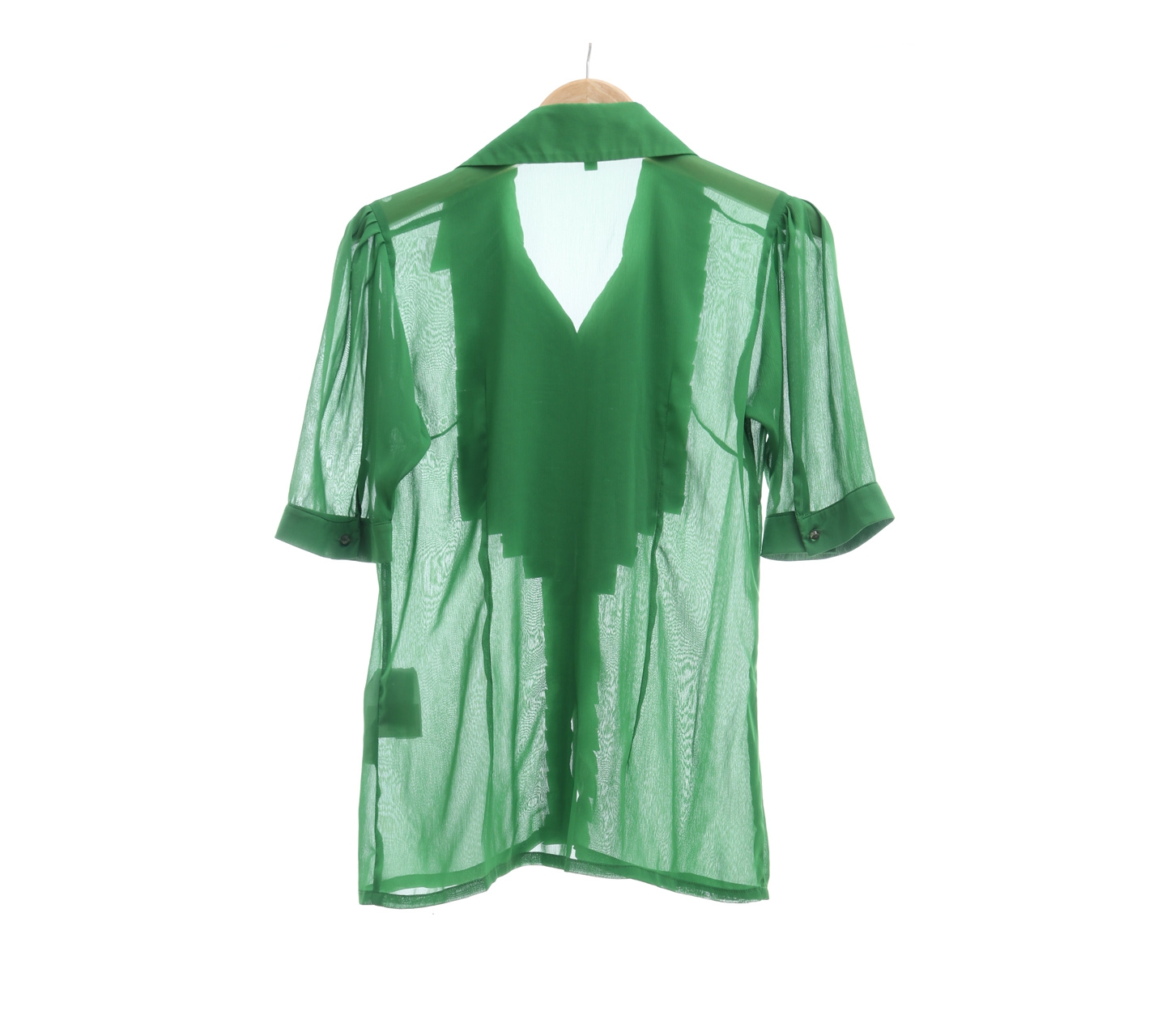Personal style cedar green blouse