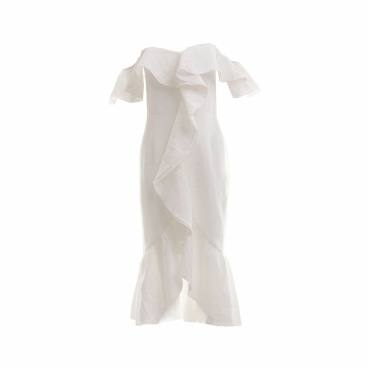 Doublewoot White Midi Dress