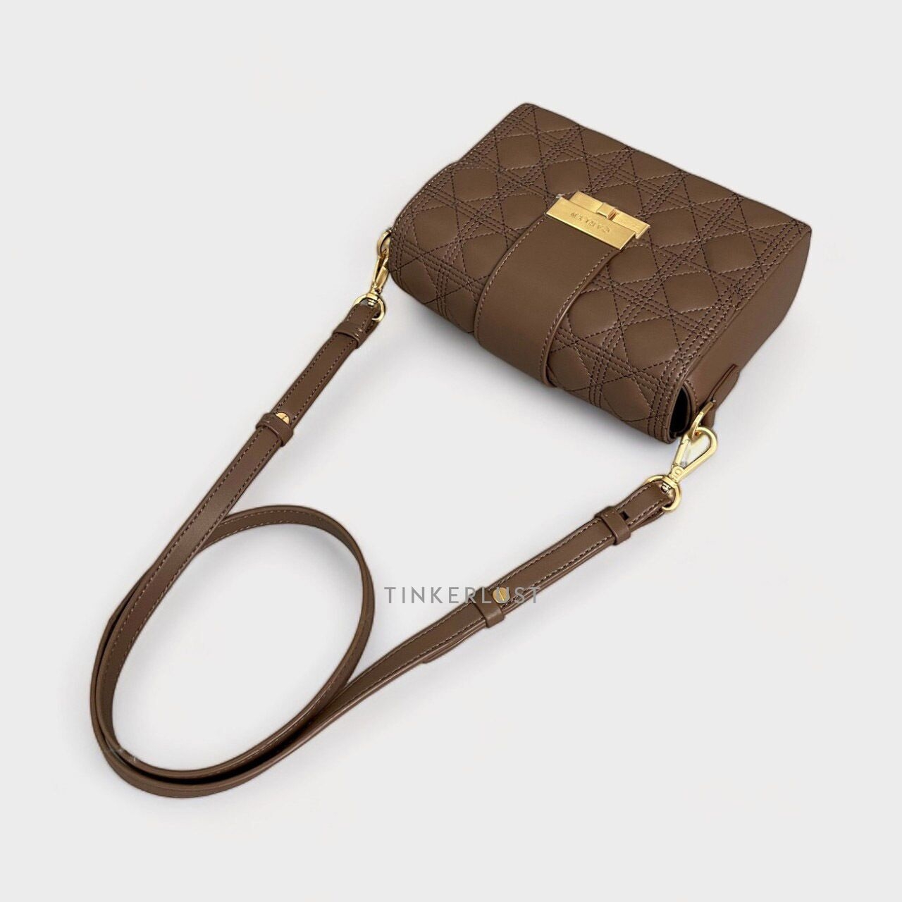 Carlyn Taupe Sling Bag