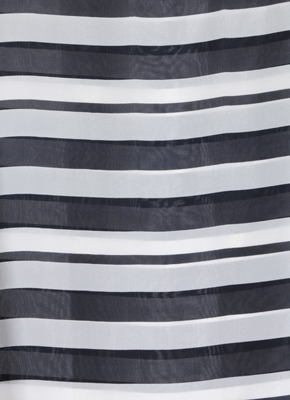 Black and White Stripes Blouse