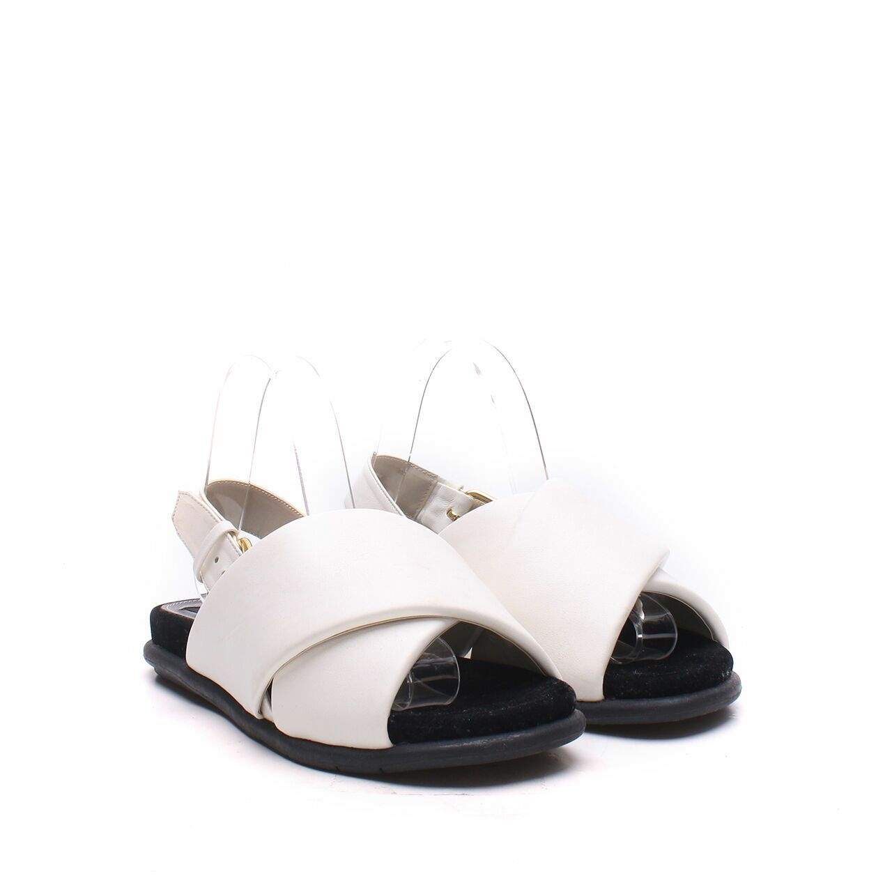Chapelet Black & White Sandals