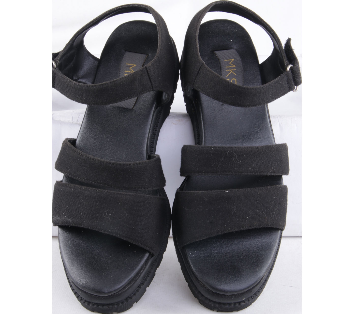 Mk's Acule Black Sandals