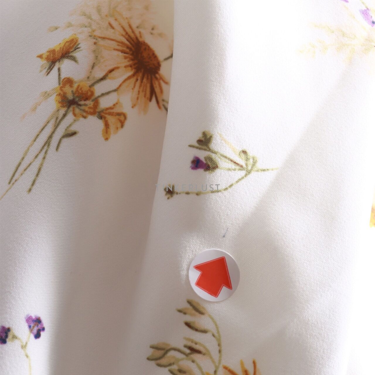 Lolliestory Off White Floral Mini Dress