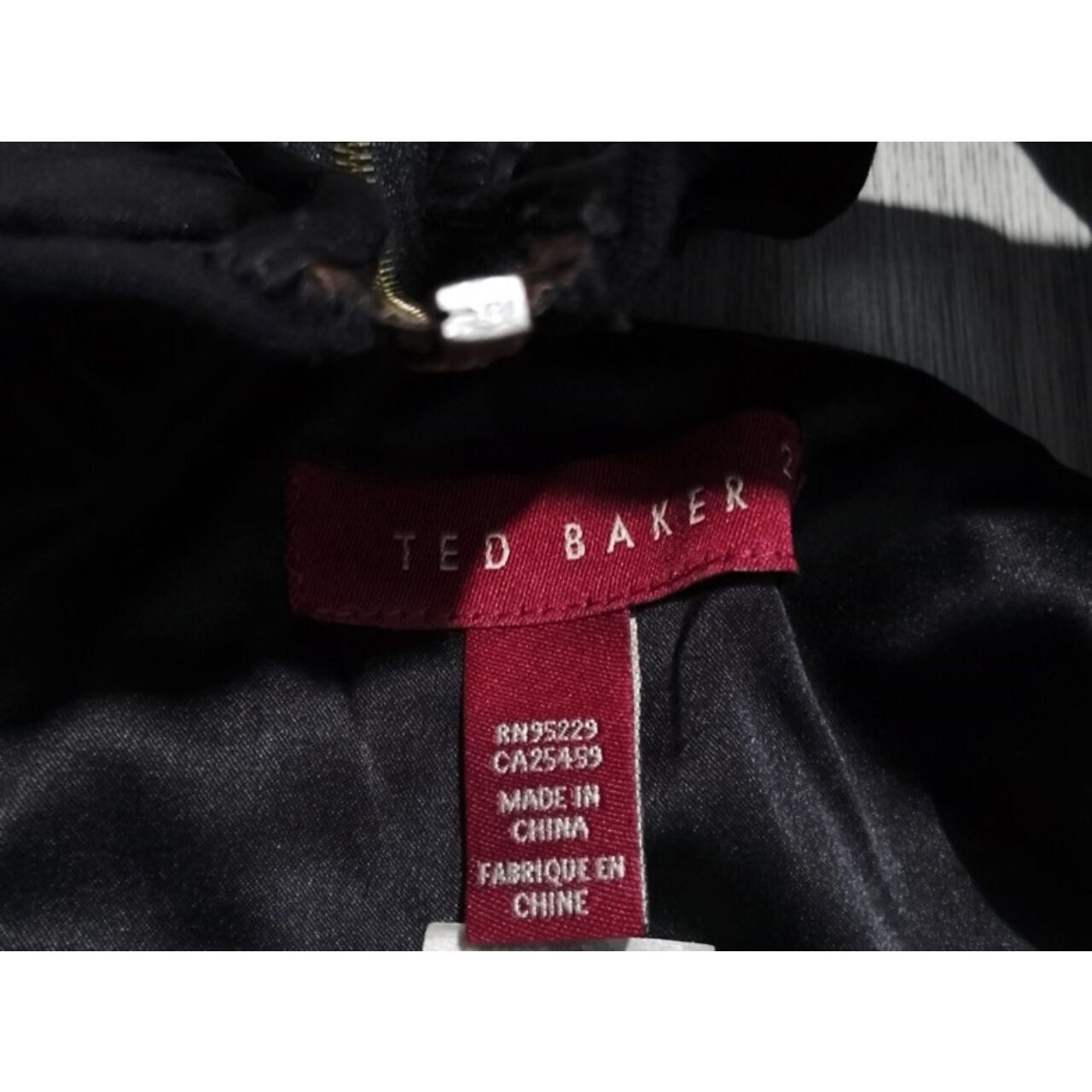 Ted Baker Black Mini Dress