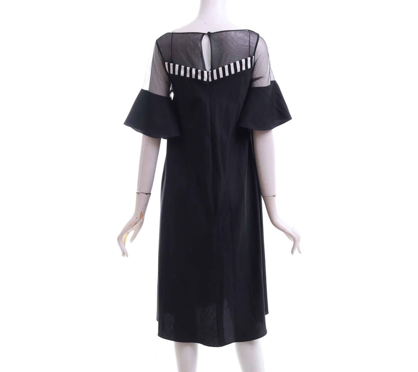 2madison Avenue Black Printed Mini Dress