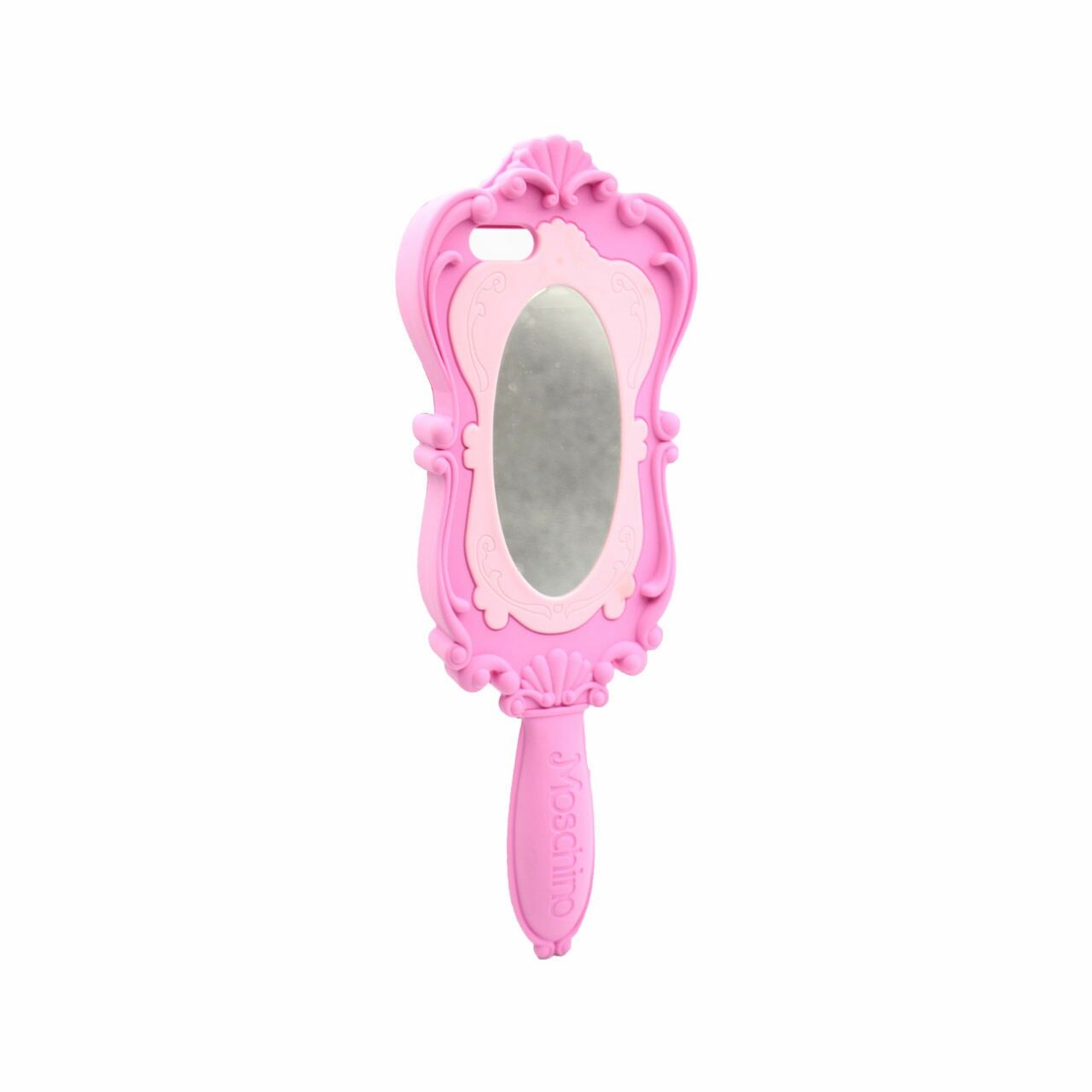 Moschino Pink Rubber Phone Case