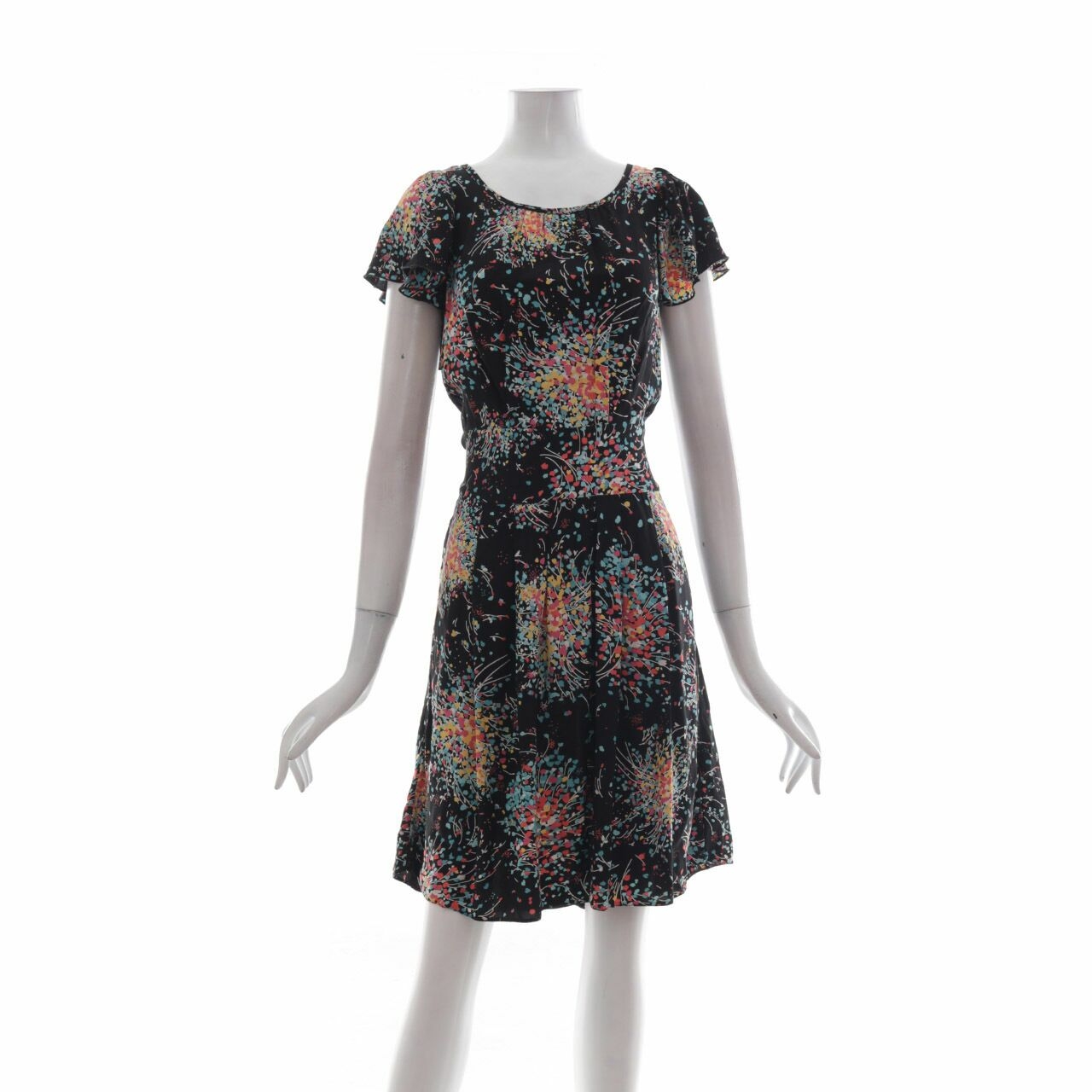 Dorothy Perkins Multi Pattern Midi Dress