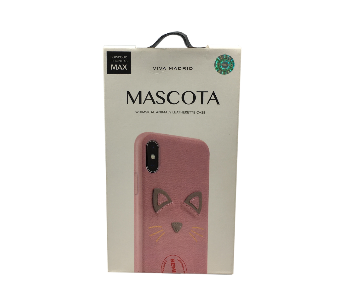 Mascota Pink Whimsical Animals Leatherette Case IPhone XS Max Phone Case