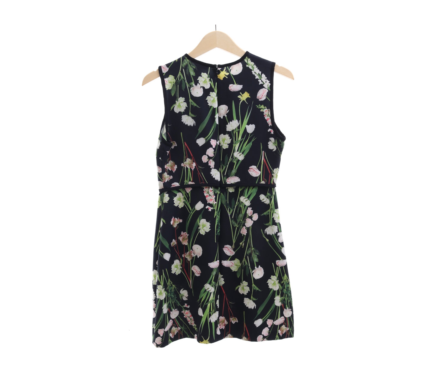 Victoria Beckham For Target Black Floral Mini Dress