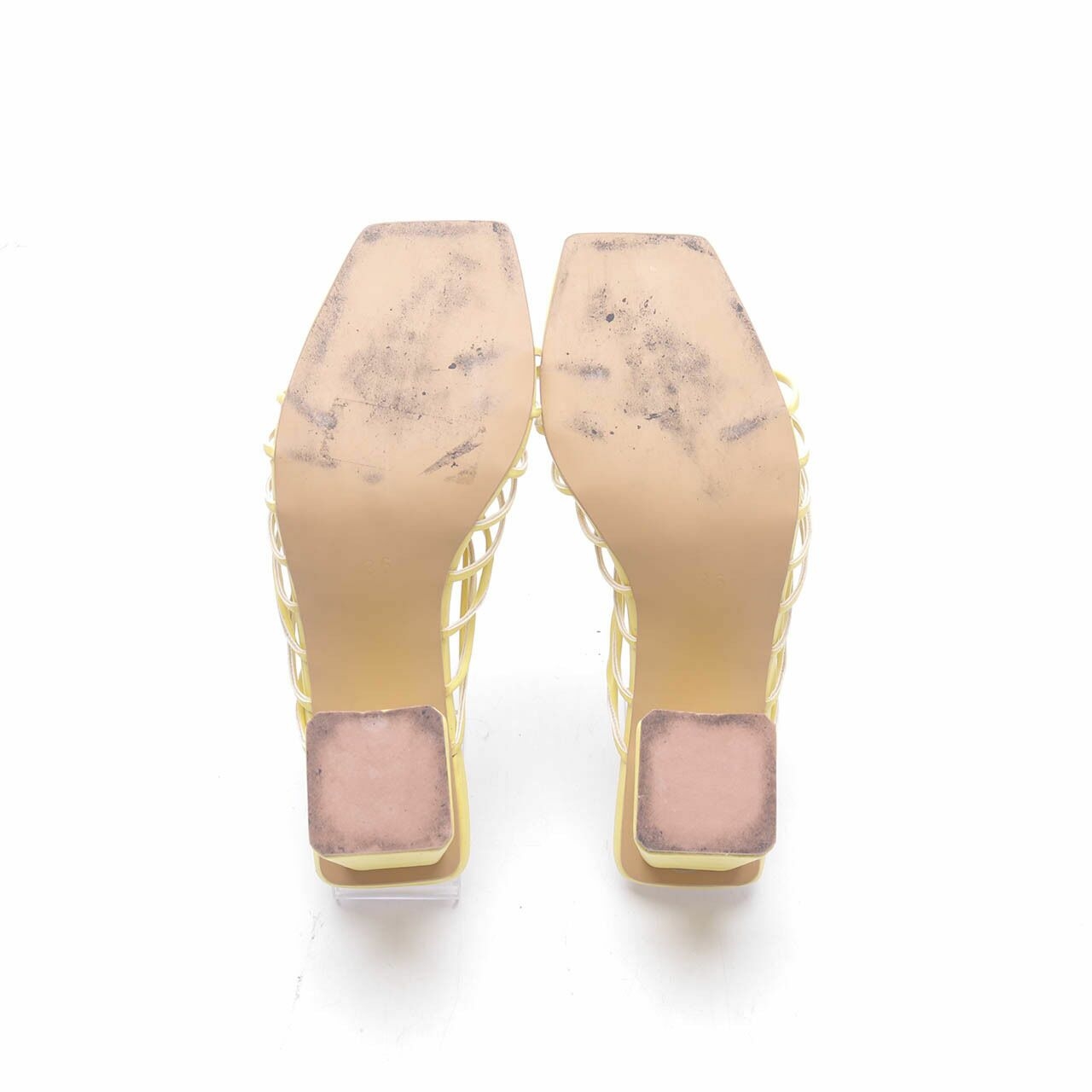 callie Yellow Heels