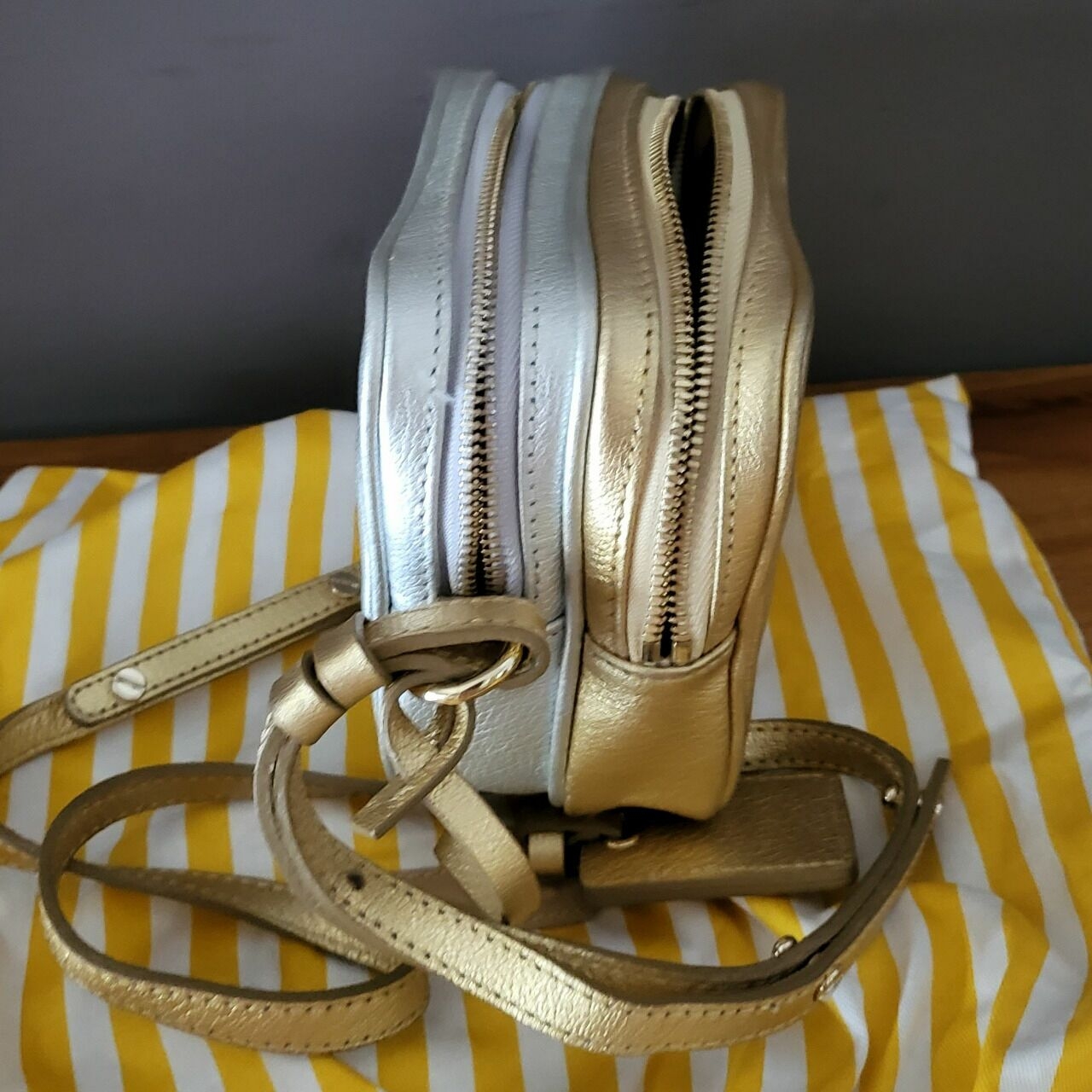 Donini Silver & Gold Sling Bag