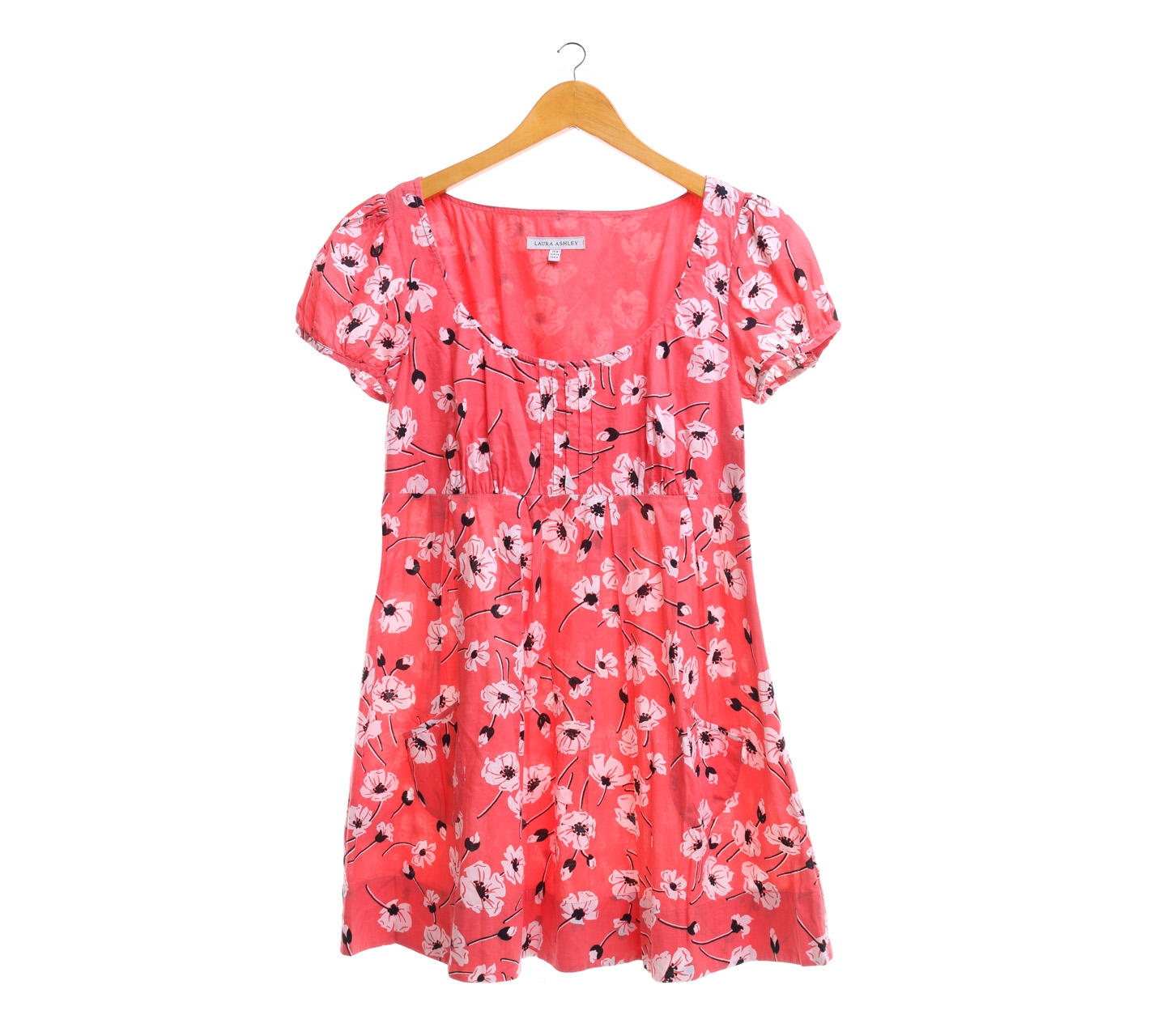 Laura Ashley Pink Floral Mini Dress