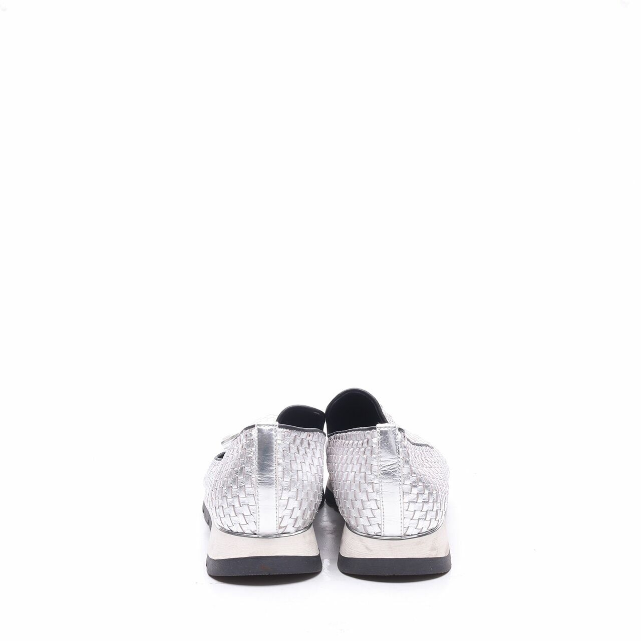 Everbest Silver Slip On Sneakers