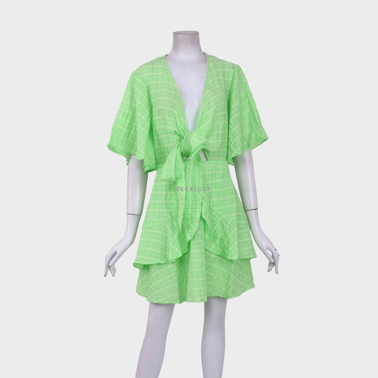Sheike Green Mini Dress