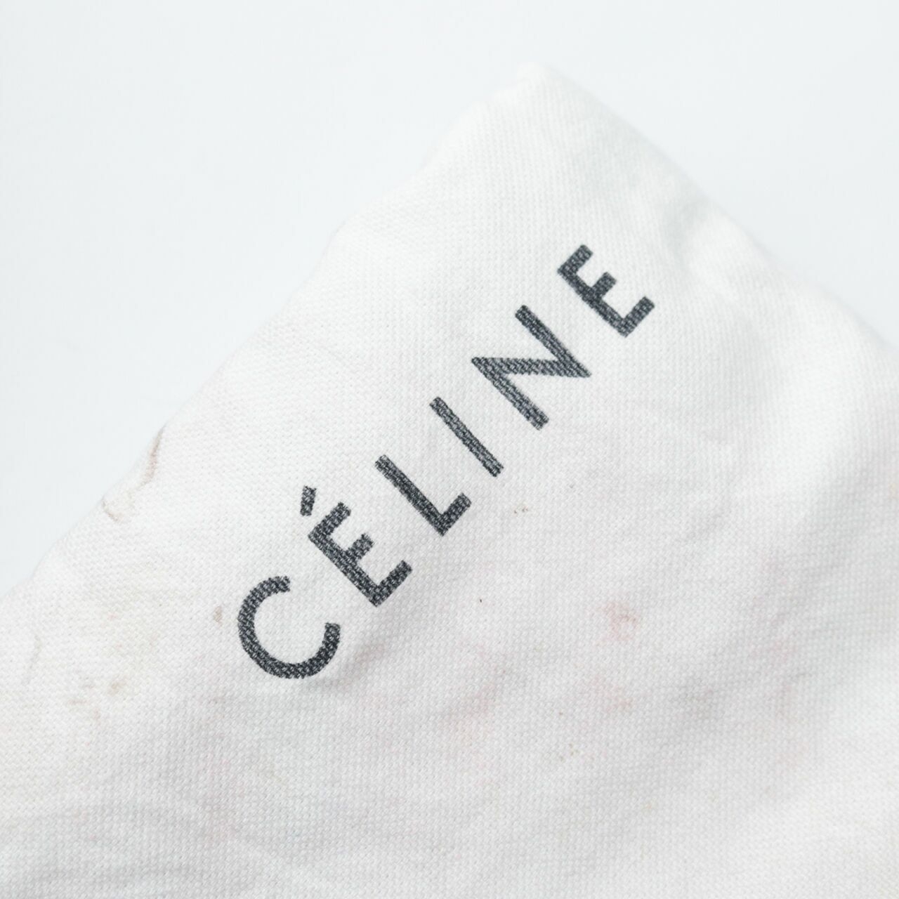 Celine Grey Trapez Phyton Medium Handbag