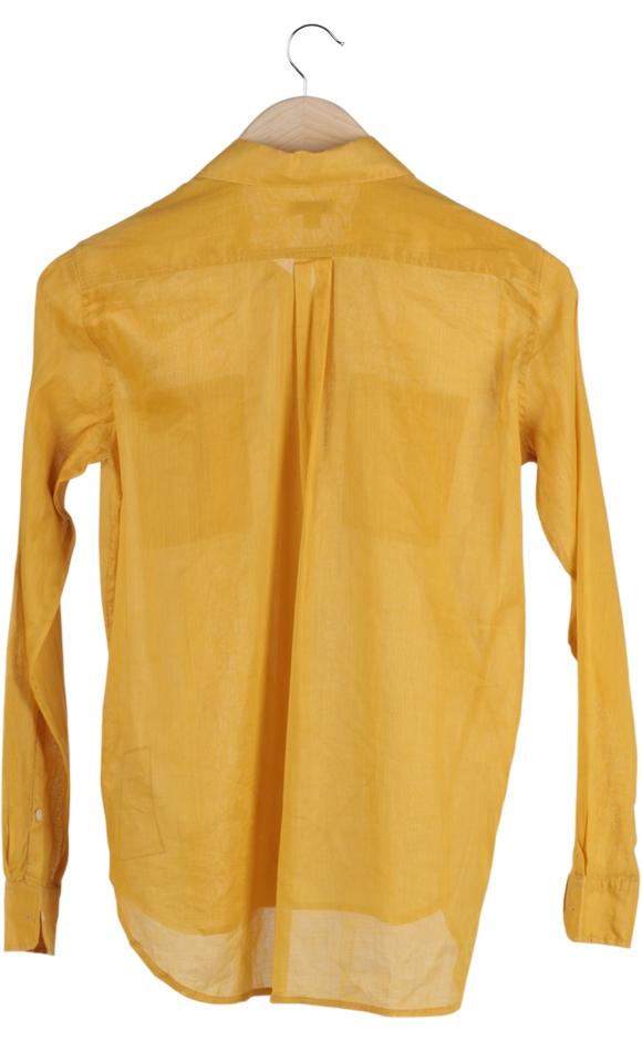 Yellow Mustard Plain Dress Shirt