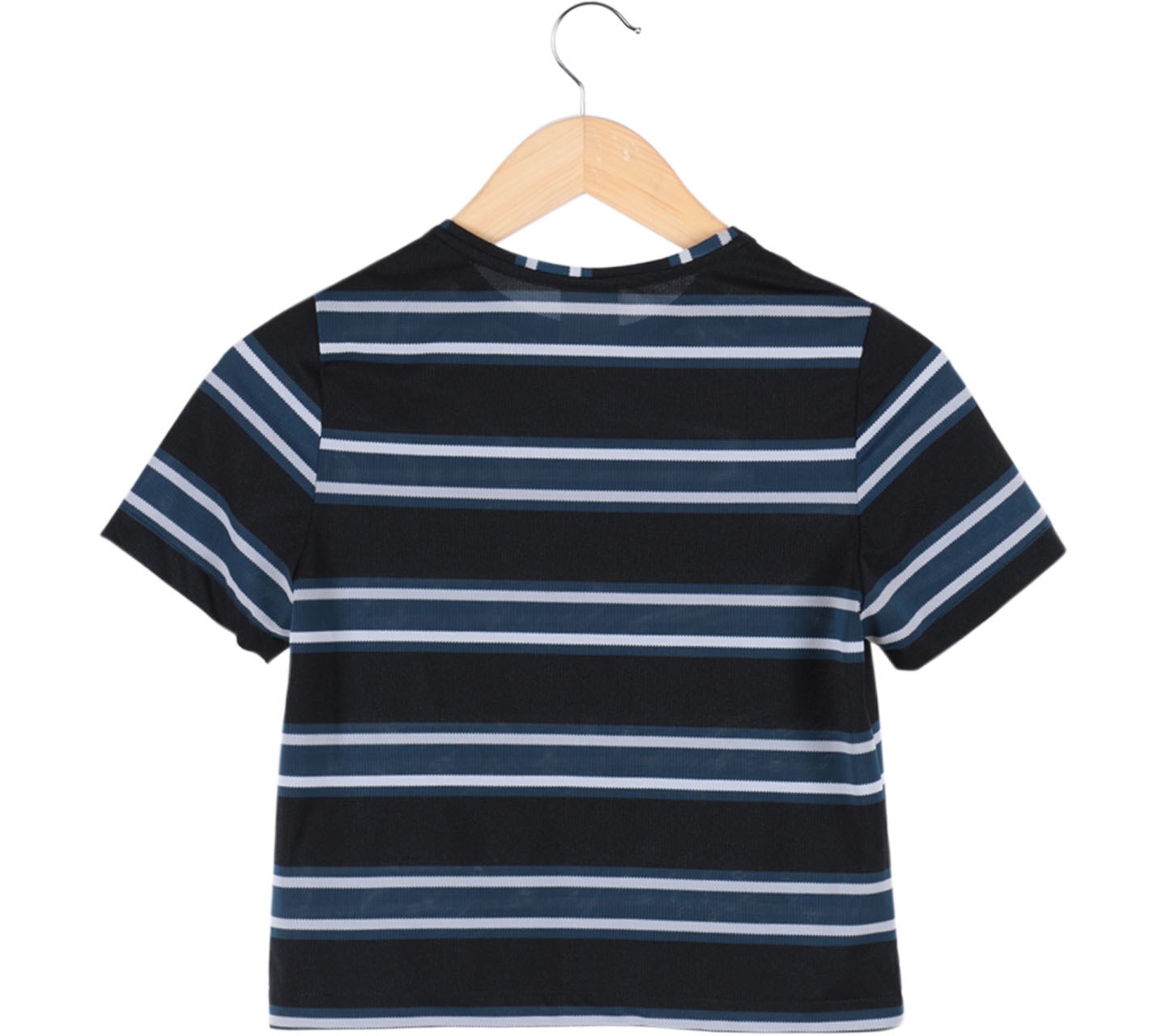 Petite Cupcake Black Striped T-Shirt